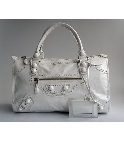 Balenciaga Giant Covered Work_White Pelle